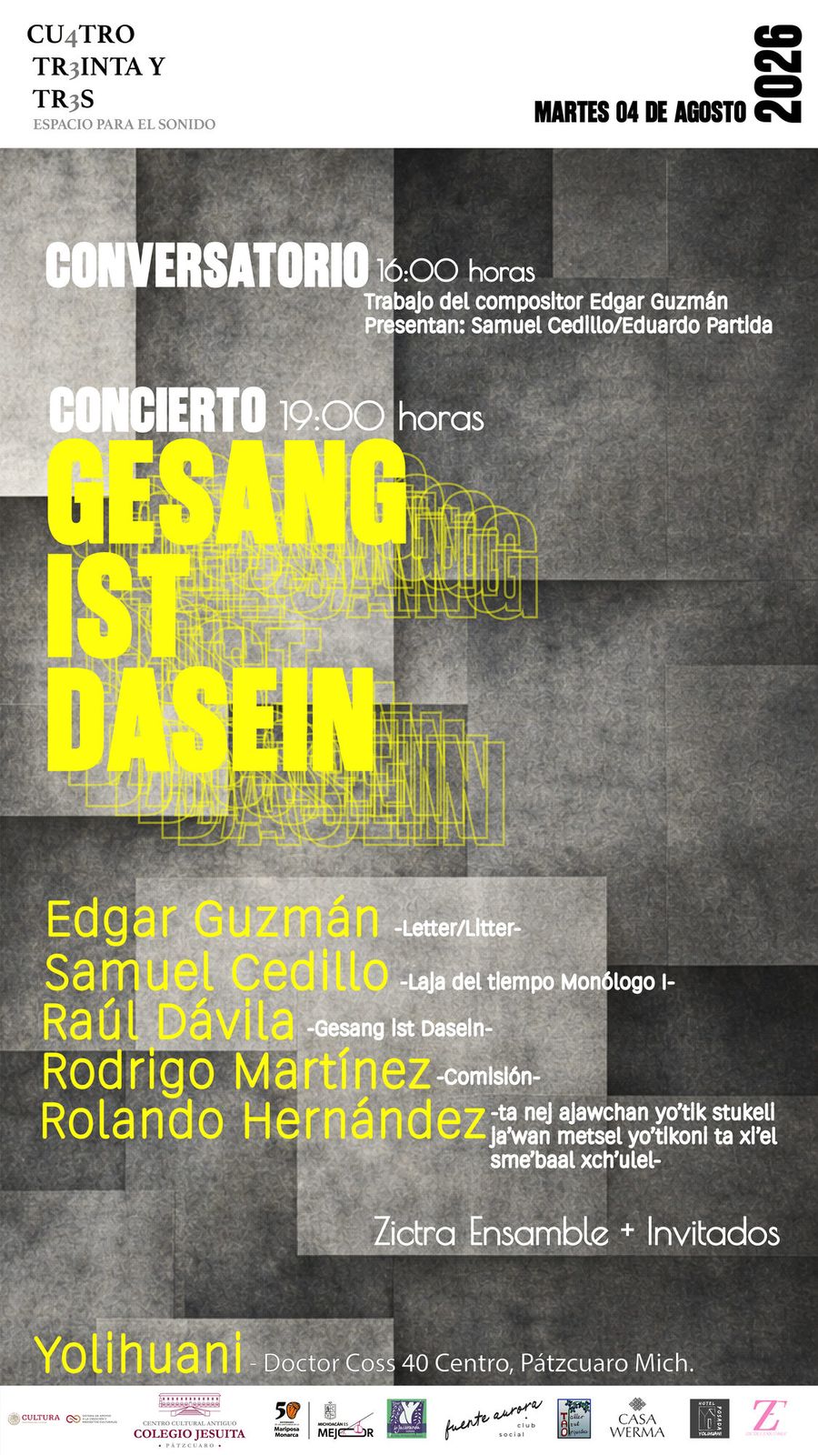 Cartel de concierto 1