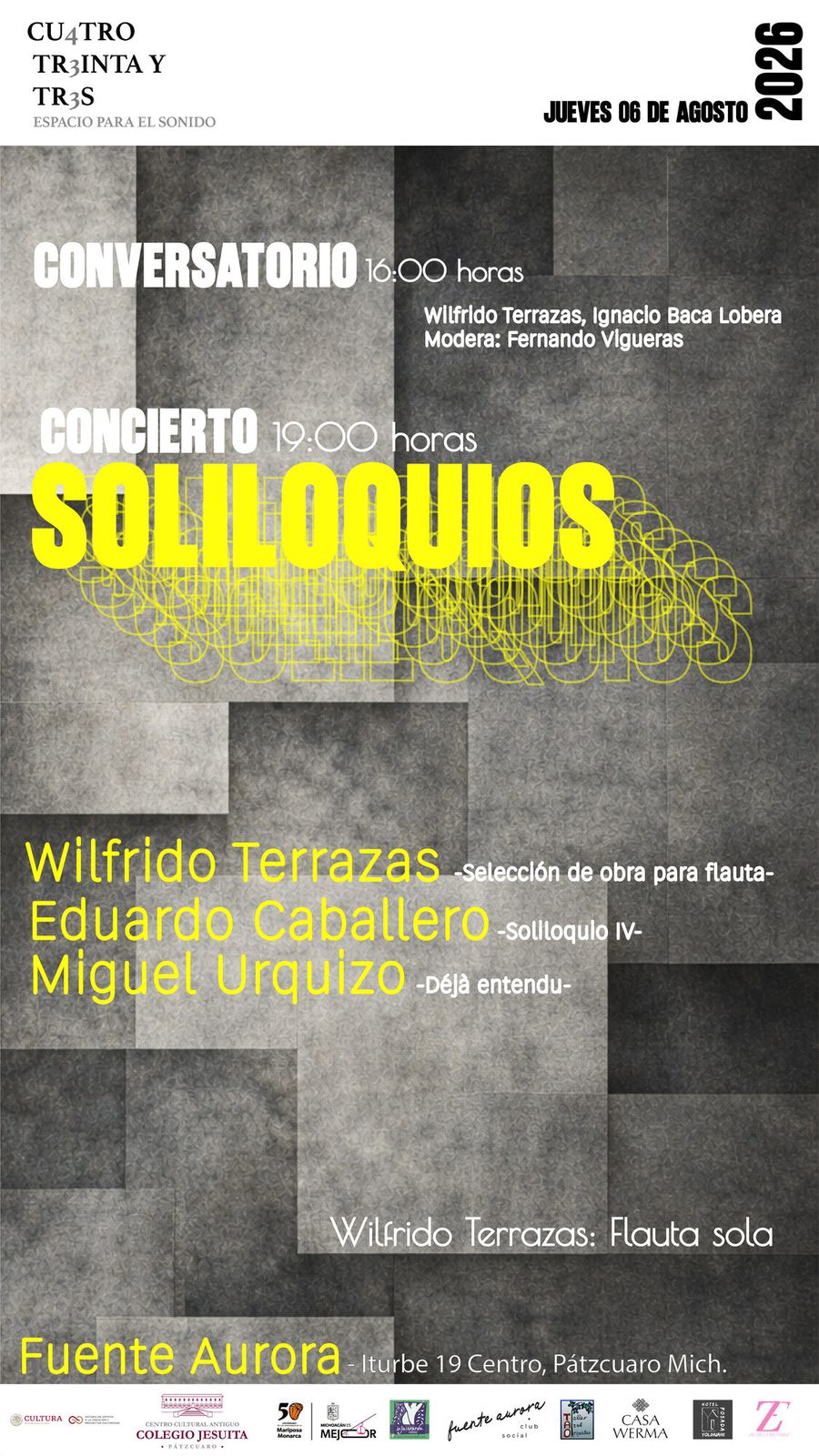 Cartel de concierto 3